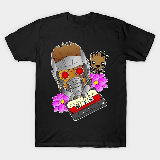 Star-Lord (Peter Jason Quill) T-Shirt by RomaChornei